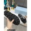 Prada Sequin Slides 1XX603 Black 2022