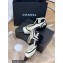 Chanel Lambskin and Patent Calfskin Open Shoes Pumps G38846 White 2022