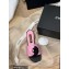 Chanel Grosgrain Camellia Mules Pink/Black 2022