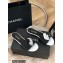 Chanel Grosgrain Camellia Mules Black/White 2022