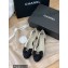 Chanel CC Logo and Bow Ballerinas White/Black 2022