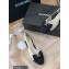 Chanel CC Logo and Bow Ballerinas White/Black 2022