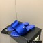 Chanel Satin Mules G38858 Blue 2022