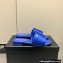 Chanel Satin Mules G38858 Blue 2022
