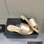 Chanel Satin Mules G38858 Beige 2022