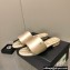Chanel Satin Mules G38858 Beige 2022