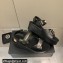Chanel Logo Platform Sandals Black 2022