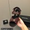 Chanel Logo Platform Sandals Burgundy 2022