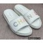 Chanel Lambskin Mules G38933 White 2022