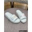 Chanel Lambskin Mules G38933 White 2022