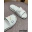 Chanel Lambskin Mules G38933 White 2022