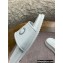 Chanel Lambskin Mules G38933 White 2022