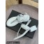 Chanel Chain Patent Calfskin Heel Thong Sandals G38200 White 2022