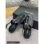 Chanel Chain Patent Calfskin Flat Thong Sandals G38221 Black 2022