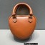 Celine MEDIUM HEART Bag in Smooth Calfskin Brown 2022