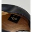 Fendi leather Cookie Mini Hobo Bag Black 2022