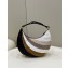 Fendi leather Fendigraphy Small Hobo Bag with beige and brown inlay 2022
