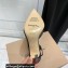 Gianvito Rossi Heel 10.5cm PLEXI PVC and Patent leather Slingback Pumps Black 2022
