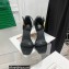 Balmain Heel 10.5cm Leather Uma Sandals Black 2022