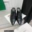 Balmain Heel 9.5cm Draped Leather Ulla Mules Black 2022
