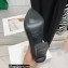 Balmain Heel 9.5cm Draped Leather Ulla Mules Black 2022