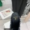 Balmain Heel 9.5cm Monogram Ulla Mules Black 2022
