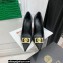 Versace Heel 10.5cm Crystal Medusa Pumps Satin Black 2022