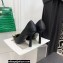 Versace Heel 10.5cm Crystal Medusa Pumps Satin Black 2022