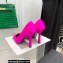 Versace Heel 10.5cm Crystal Medusa Pumps Satin Fuchsia 2022