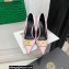 Versace Heel 10.5cm Crystal Medusa Pumps Satin Pink 2022