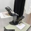 Tom Ford Heel 10.5cm Padlock Pointy Naked Sandals Leather Black 2022