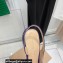 Gianvito Rossi Heel 10.5cm PLEXI PVC and Patent leather Slingback Pumps Purple 2022