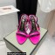 Tom Ford Heel 10.5cm Padlock Pointy Naked Sandals Leather Fuchsia 2022