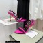 Tom Ford Heel 10.5cm Padlock Pointy Naked Sandals Leather Fuchsia 2022