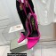Tom Ford Heel 10.5cm Padlock Pointy Naked Sandals Leather Fuchsia 2022