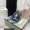 Tom Ford Heel 10.5cm Padlock Pointy Naked Sandals Denim Blue 2022