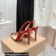 Gianvito Rossi Heel 10.5cm PLEXI PVC and Patent leather Slingback Pumps Red 2022