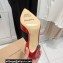 Gianvito Rossi Heel 10.5cm PLEXI PVC and Patent leather Slingback Pumps Red 2022