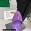 The Attico Heel 9.5cm Luz Slingbacks Patent Violet 2022