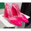 The Attico Heel 9.5cm Luz Slingbacks Patent Fuchsia 2022