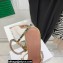 Amina Muaddi Heel 9.5cm Crystals Gilda Sandals Patent Gold 2022
