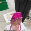 Amina Muaddi Heel 9.5cm Crystals Gilda Slippers Patent Fuchsia 2022