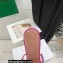 Amina Muaddi Heel 9.5cm Crystals Gilda Slippers Patent Fuchsia 2022