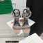 Balmain Heel 10.5cm Leather Ultima Sandals Patent Nude 2022