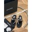 Chanel Suede Calfskin and Strass Star Mules G38758 Black 2022
