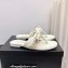 Chanel Chain Lambskin and Metal Thong Sandals G38210 White 2022