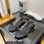 Chanel Chain Lambskin and Jewelry Flat Sandals G38916 Black 2022