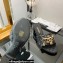 Chanel Heel 5cm Chain Lambskin and Jewelry Mules Black 2022