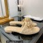 Chanel Chain Lambskin and Jewelry Flat Mules Beige 2022