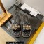 Chanel Chain Around Lambskin and Jewelry Flat Mules Black 2022